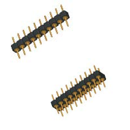 2.54mm圆针排针 单/双排 180度